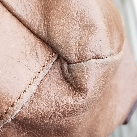 Elliott Lucca brown leather shoulder bag - Picture 8 of 11